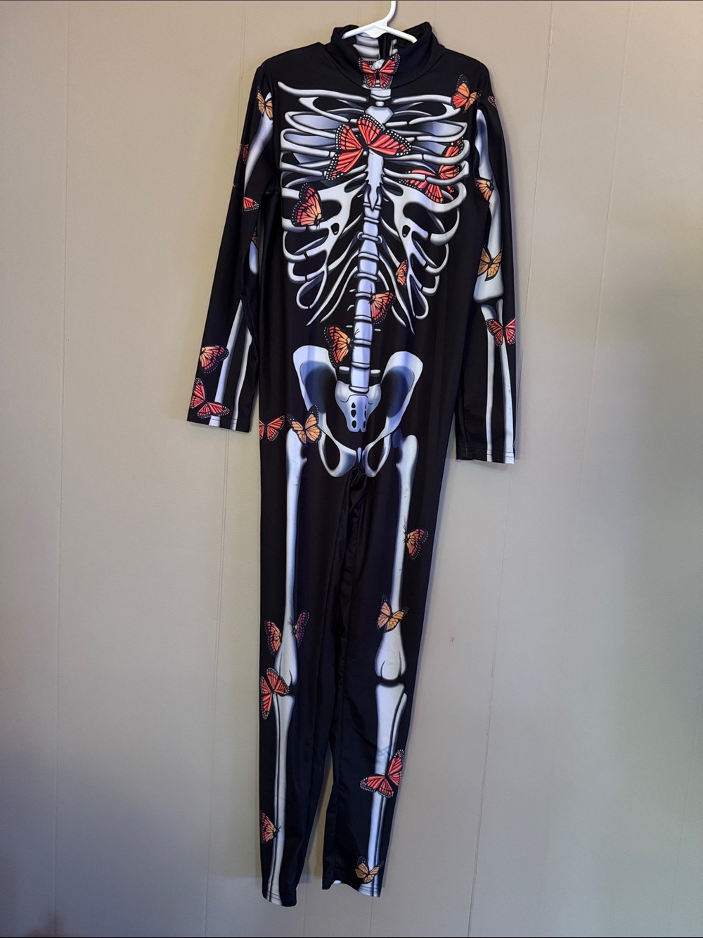Girls Butterfly Skeleton Costume